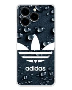 Чехол для Ulefone Note 20 Pro с картинкой «Adidas Trefoil Blue»