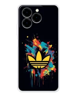 Чехол для Ulefone Note 20 Pro с картинкой «Adidas Splash»