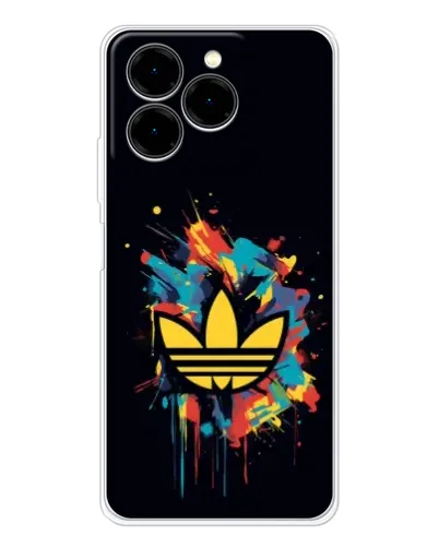 Чехол для Ulefone Note 20 Pro с картинкой «Adidas Splash»