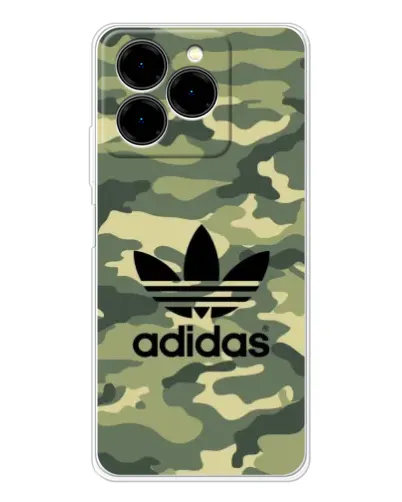 Чехол для Ulefone Note 20 Pro с картинкой «Милитари стиль Adidas»