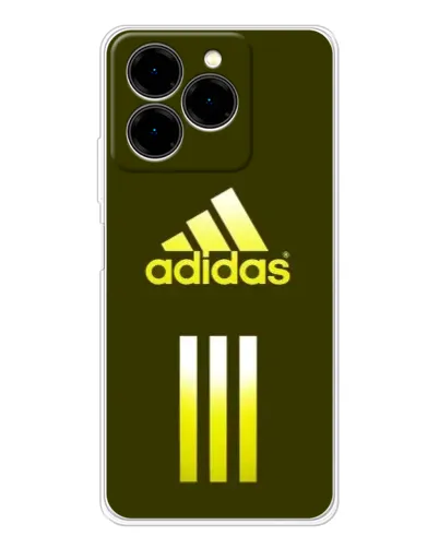 Чехол для Ulefone Note 20 Pro с картинкой «Оливковый градиент Adidas»