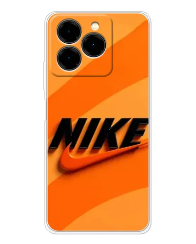 Чехол для Ulefone Note 20 Pro с картинкой «Оранжевый драйв Nike»