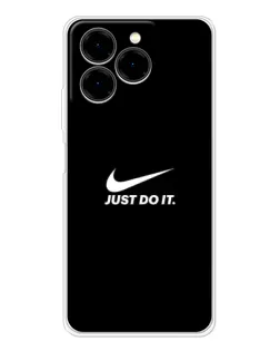 Чехол для Ulefone Note 20 Pro с картинкой «Минимализм от Nike»