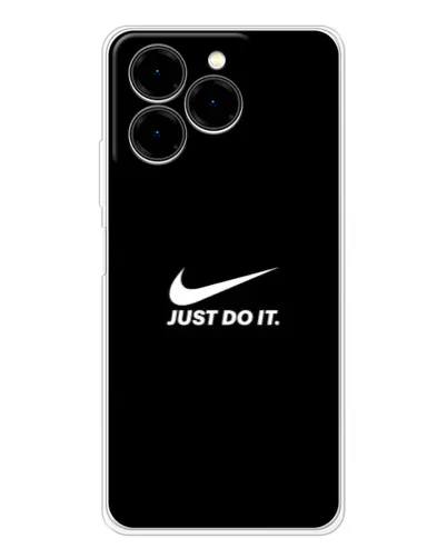 Чехол для Ulefone Note 20 Pro с картинкой «Минимализм от Nike»