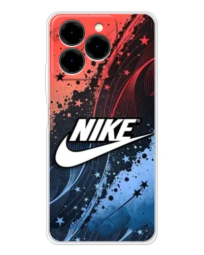 Чехол для Ulefone Note 20 Pro с картинкой «Градиентный принт Найк»