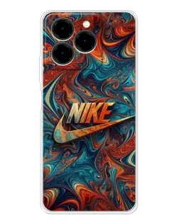 Чехол для Ulefone Note 20 Pro с картинкой «Nike в абстракции»