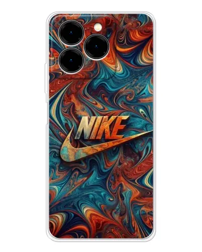 Чехол для Ulefone Note 20 Pro с картинкой «Nike в абстракции»