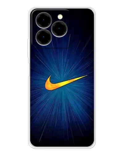 Чехол для Ulefone Note 20 Pro с картинкой «Синий пульс Nike» Чехол для Ulefone Note 20 Pro с картинкой «Синий пульс Nike»