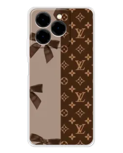 Чехол для Ulefone Note 20 Pro с картинкой «Louis Vuitton — банты»