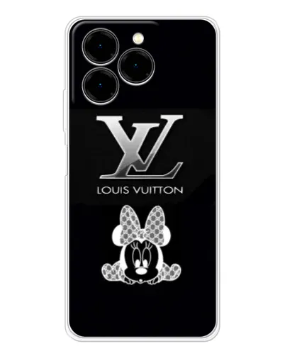 Чехол для Ulefone Note 20 Pro с картинкой «LV и Минни Маус»