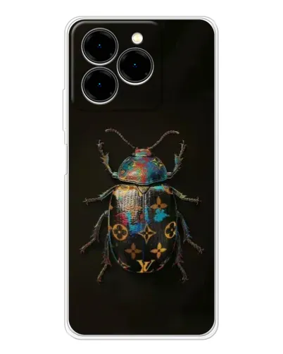 Чехол для Ulefone Note 20 Pro с картинкой «LV — мраморный принт»