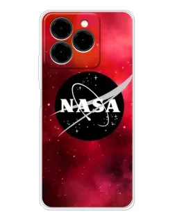 Чехол для Ulefone Note 20 Pro с картинкой «NASA — красная туманность»