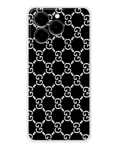 Чехол для Ulefone Note 20 Pro с картинкой «Gucci — сетчатый паттерн»