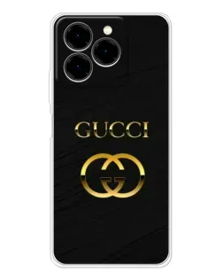 Чехол для Ulefone Note 20 Pro с картинкой «Золотой логотип Gucci» Чехол для Ulefone Note 20 Pro с картинкой «Золотой логотип Gucci»