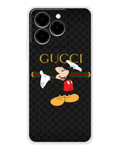 Чехол для Ulefone Note 20 Pro с картинкой «Микки Маус Gucci»