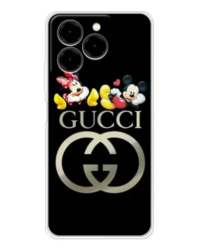 Чехол для Ulefone Note 20 Pro с картинкой «Gucci — герои Disney»