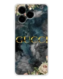 Чехол для Ulefone Note 20 Pro с картинкой «Абстрактные цветы Gucci» Чехол для Ulefone Note 20 Pro с картинкой «Абстрактные цветы Gucci»