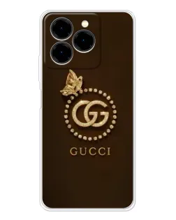 Чехол для Ulefone Note 20 Pro с картинкой «Gucci — золотая бабочка» Чехол для Ulefone Note 20 Pro с картинкой «Gucci — золотая бабочка»