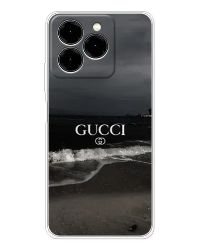 Чехол для Ulefone Note 20 Pro с картинкой «Gucci — морской прибой»