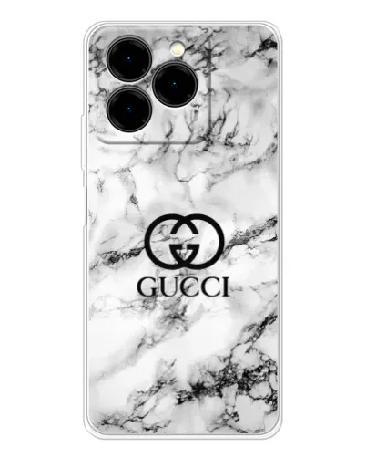 Чехол для Ulefone Note 20 Pro с картинкой «Gucci — мраморный шик»