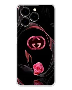 Чехол для Ulefone Note 20 Pro с картинкой «Gucci — неоновая роза» Чехол для Ulefone Note 20 Pro с картинкой «Gucci — неоновая роза»