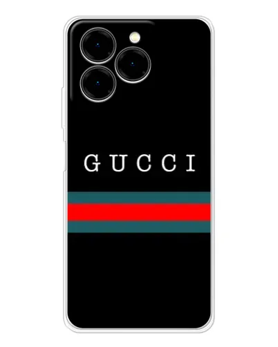Чехол для Ulefone Note 20 Pro с картинкой «Gucci — красный пояс»