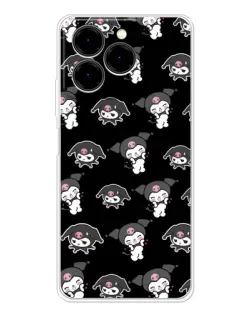 Чехол для Ulefone Note 20 Pro с картинкой «Черный паттерн Kuromi» Чехол для Ulefone Note 20 Pro с картинкой «Черный паттерн Kuromi»