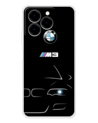 Чехол для Ulefone Note 20 Pro с картинкой «Минималистичный принт BMW M3» Чехол для Ulefone Note 20 Pro с картинкой «Минималистичный принт BMW M3»
