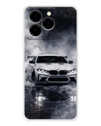 Чехол для Ulefone Note 20 Pro с картинкой «BMW сквозь туман» Чехол для Ulefone Note 20 Pro с картинкой «BMW сквозь туман»