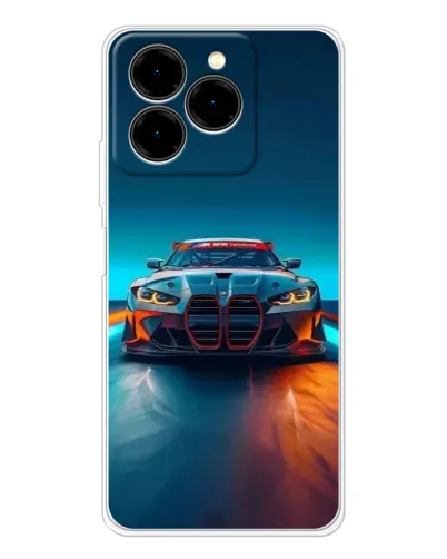 Чохол для Ulefone Note 20 Pro з картинкою «BMW — вогні неону» Чохол для Ulefone Note 20 Pro з картинкою «BMW — вогні неону»