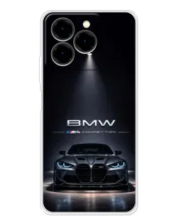 Чохол для Ulefone Note 20 Pro з картинкою «BMW крізь нічне місто»