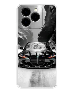 Чохол для Ulefone Note 20 Pro з картинкою «BMW — акварельний дрифт»