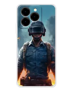 Чохол для Ulefone Note 20 Pro з картинкою «PUBG — реалістичний герой»