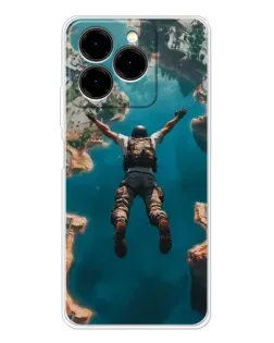 Чохол для Ulefone Note 20 Pro з картинкою «PUBG — вільне падіння»