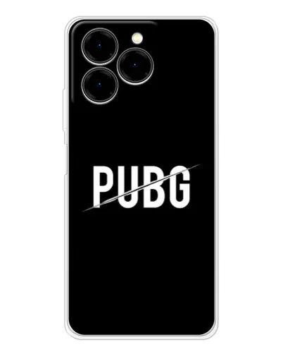 Чохол для Ulefone Note 20 Pro з картинкою «PUBG — білий логотип» Чохол для Ulefone Note 20 Pro з картинкою «PUBG — білий логотип»