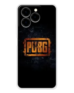 Чохол для Ulefone Note 20 Pro з картинкою «PUBG — золотий логотип»