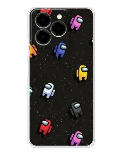 Чохол для Ulefone Note 20 Pro з картинкою «Космічний патерн Among Us» Чохол для Ulefone Note 20 Pro з картинкою «Космічний патерн Among Us»