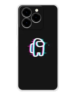 Чохол для Ulefone Note 20 Pro з картинкою «Among Us неон» Чохол для Ulefone Note 20 Pro з картинкою «Among Us неон»