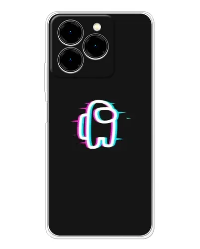 Чохол для Ulefone Note 20 Pro з картинкою «Among Us неон» Чохол для Ulefone Note 20 Pro з картинкою «Among Us неон»