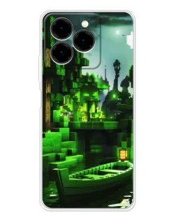 Чохол для Ulefone Note 20 Pro з картинкою «Minecraft лісовий пейзаж» Чохол для Ulefone Note 20 Pro з картинкою «Minecraft лісовий пейзаж»