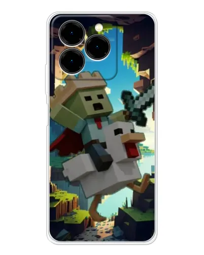 Чохол для Ulefone Note 20 Pro з картинкою «Стів та гусь»