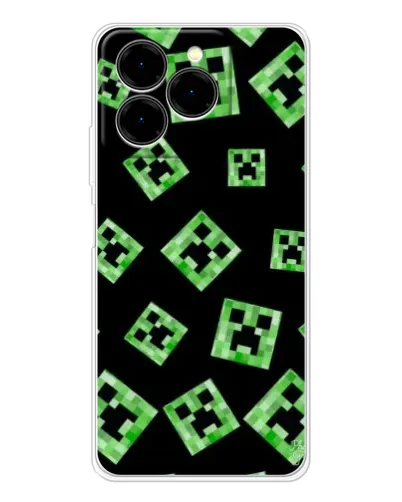 Чохол для Ulefone Note 20 Pro з картинкою «Паттерн з кріперами»