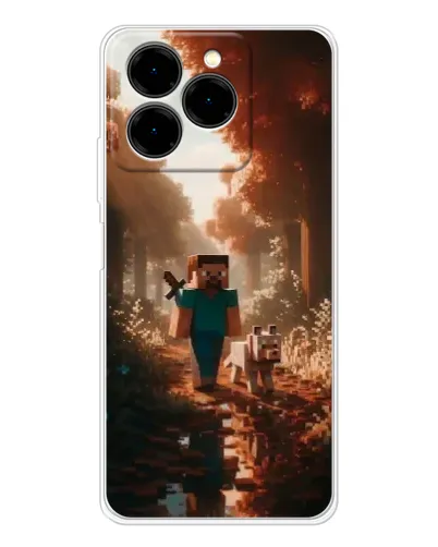 Чохол для Ulefone Note 20 Pro з картинкою «Стів у лісі»