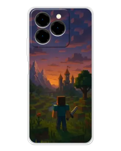 Чохол для Ulefone Note 20 Pro з картинкою «Стів біля вежі»