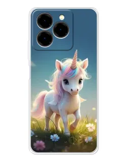Чехол для Ulefone Note 20 Pro с картинкой «Единорог на поляне» Чехол для Ulefone Note 20 Pro с картинкой «Единорог на поляне»