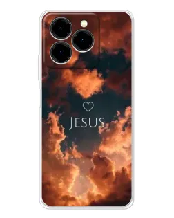 Чохол для Ulefone Note 20 Pro з картинкою «Сяйво Імені Jesus»