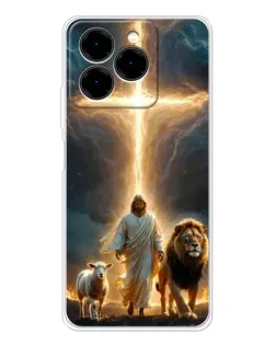 Чохол для Ulefone Note 20 Pro з картинкою «Лев Юди та Світло»