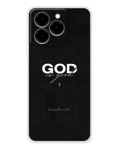 Чехол для Ulefone Note 20 Pro с картинкой «GOD — Бог над всем»