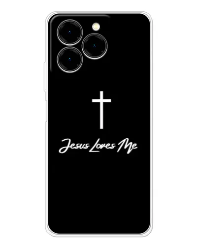 Чехол для Ulefone Note 20 Pro с картинкой «Иисус любит тебя»