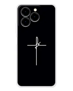 Чехол для Ulefone Note 20 Pro с картинкой «Тонкий крест»